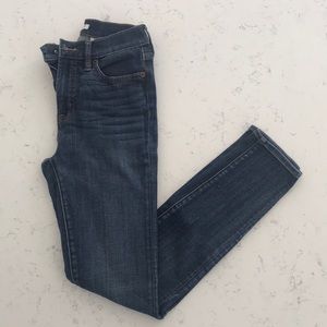 J Crew Factory High Waist Skinny Jeans 25